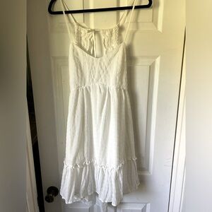 White summer dress